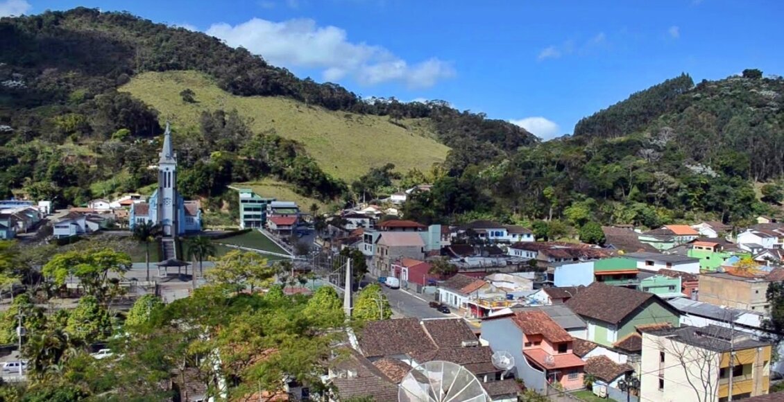 Vista panorâmica do município de Santa Maria Madalena RJ