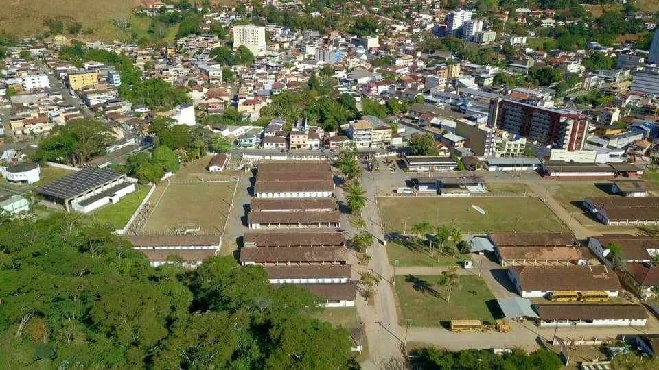 Vista aérea do município de Cordeiro, na Região Serrana do Rio de Janeiro