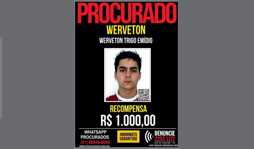 Polícia procura outro homem envolvido no triplo homicídio em Duas Barras
