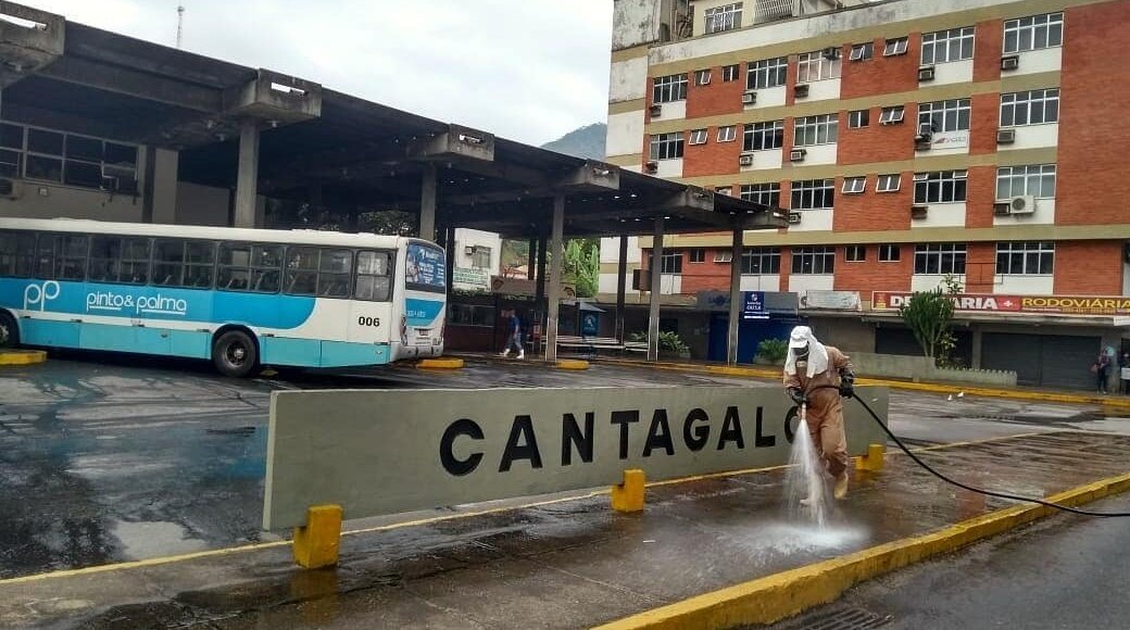 Combate ao novo coronavírus em Cantagalo RJ