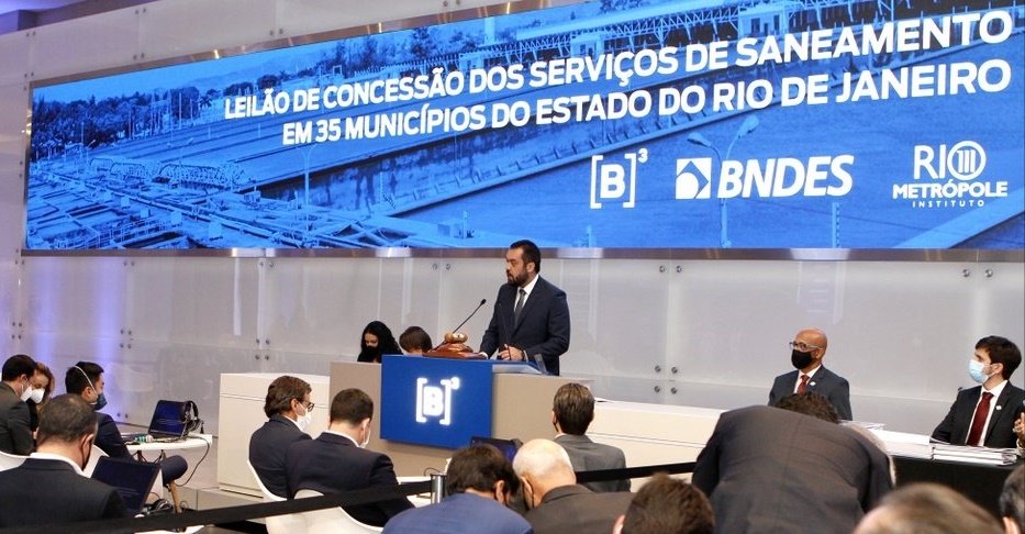 Águas do Rio, que atuará em cidades do interior, abre 5 mil vagas de emprego 1 Empresas pagam R$ 22,6 bilhões pela Cedae