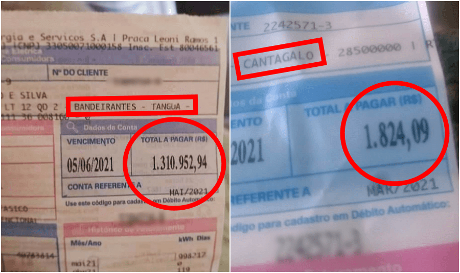 Consumidores da Enel reclamam de erros na marcação da conta de luz