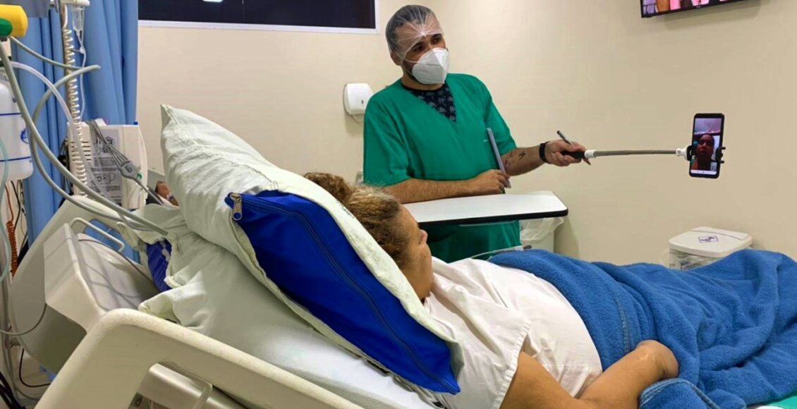 Pacientes com Covid-19 recebem tratamento privilegiado no CTI de Cantagalo
