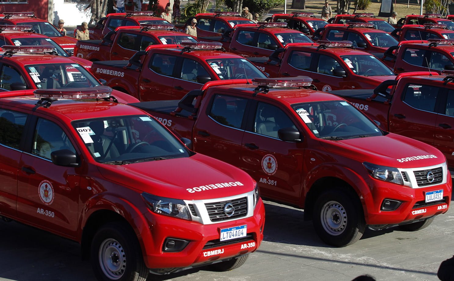 Governo do Rio entrega 80 novas viaturas para o Corpo de Bombeiros 1 Governo do Rio entrega 80 novas viaturas para o Corpo de Bombeiros