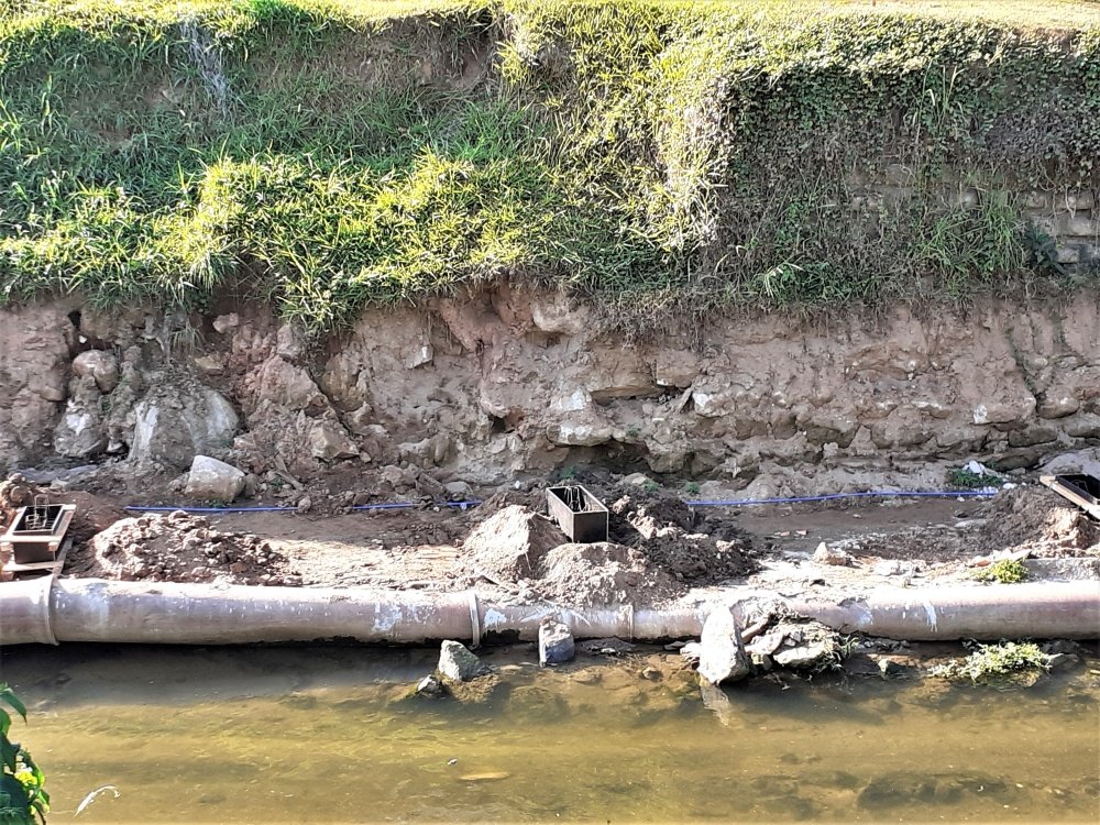 Obras no Rio Bengalas põem em risco memórias da antiga Estrada de Ferro Cantagalo 1 Obras no Rio Bengalas põe em risco memórias do trem da antiga Estrada de Ferro Cantagalo