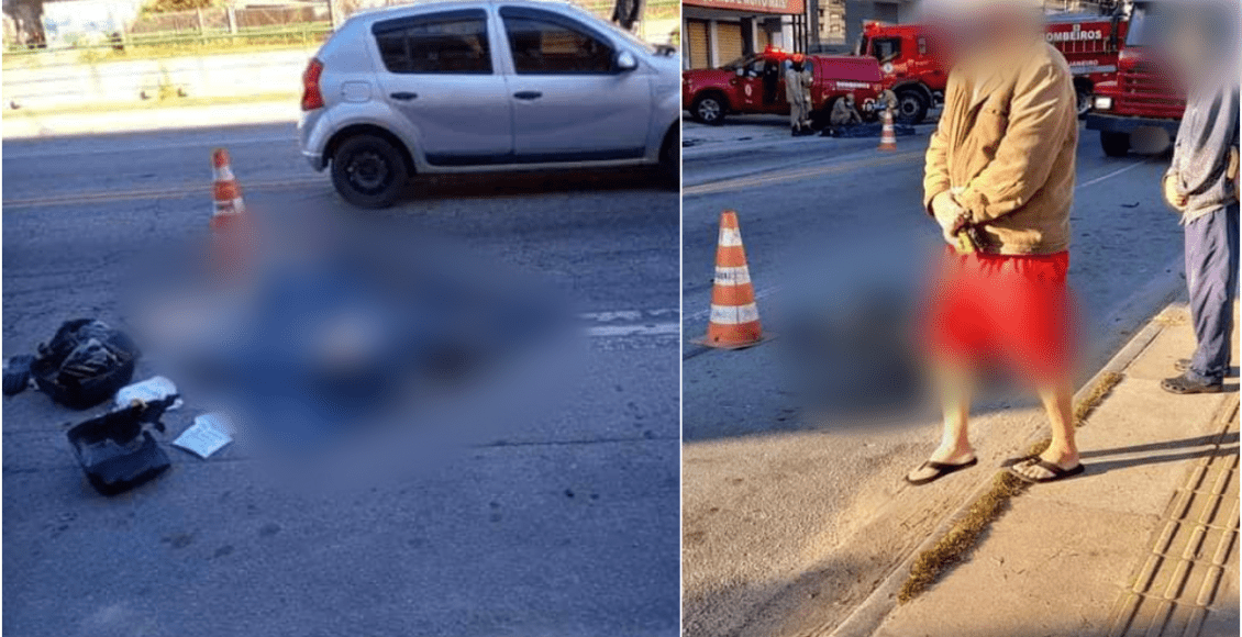 Friburgo: Ciclista morre após colidir com carro e ser arrastado por caminhão