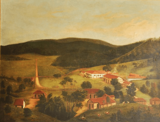 A Fazenda São Clemente e o pomar-parque de Auguste Glaziou 2 Fazenda São Clemente. Acervo Marcello Monnerat
