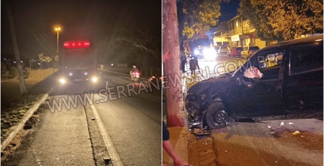 Acidentes de trânsito deixam feridos em Aperibé