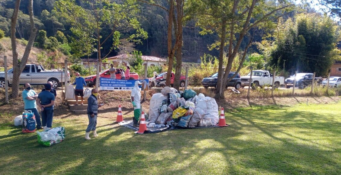 Campanha recolhe embalagens vazias de agrotóxicos no interior do RJ