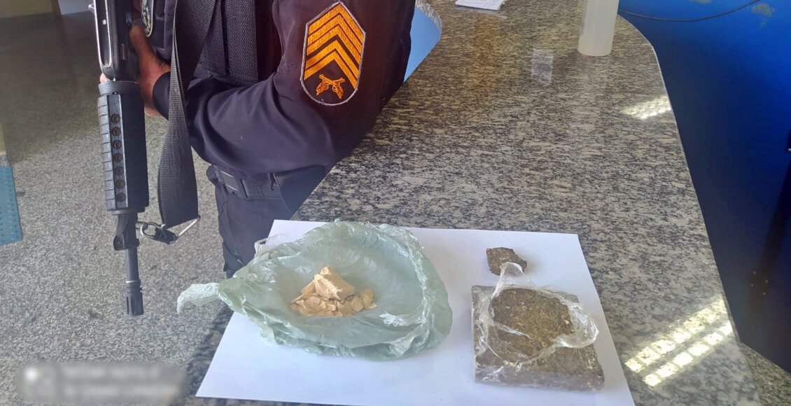 Homem é detido com maconha e cocaína no bairro São Luiz, em Cordeiro