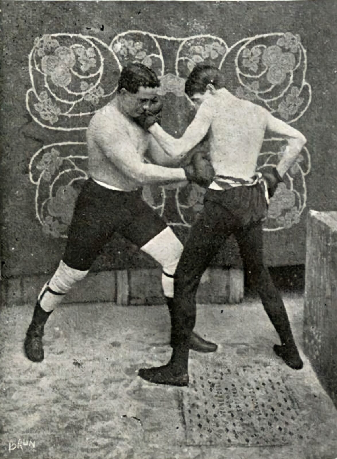Pantera Negra, o rei do boxe em Nova Friburgo 8 Uma charge na revista Fon Fon de 1909 ironiza o novo esporte. Acervo BN