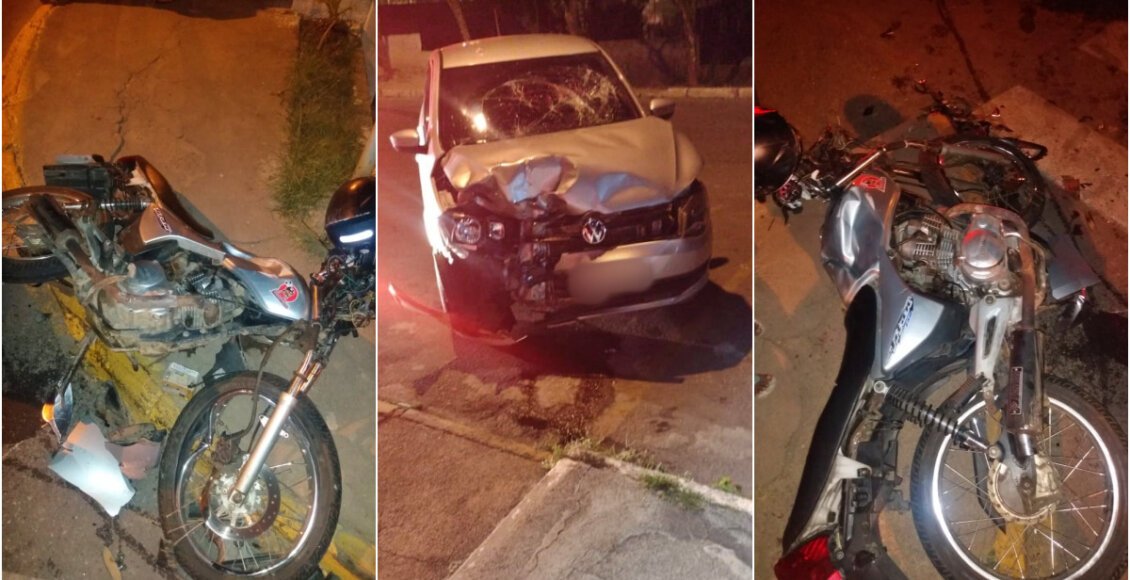 Vídeo: Grave colisão entre carro e moto em Cordeiro