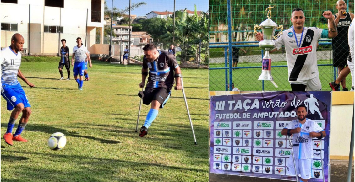 Atletas de Cantagalo vão defender Seleção Brasileira de Futebol para Amputados