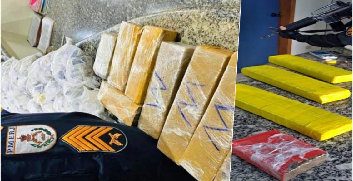 Polícia Militar apreende grande quantidade de drogas em Miracema