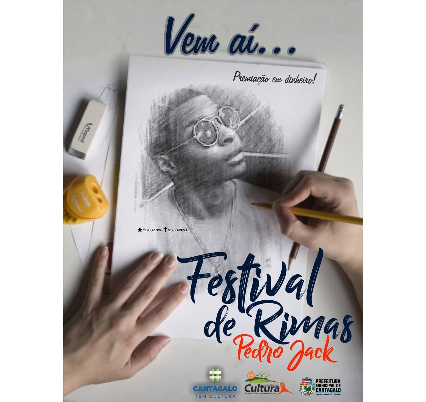 Cantagalo anuncia Festival de Rimas em homenagem ao rapper Pedro Jack