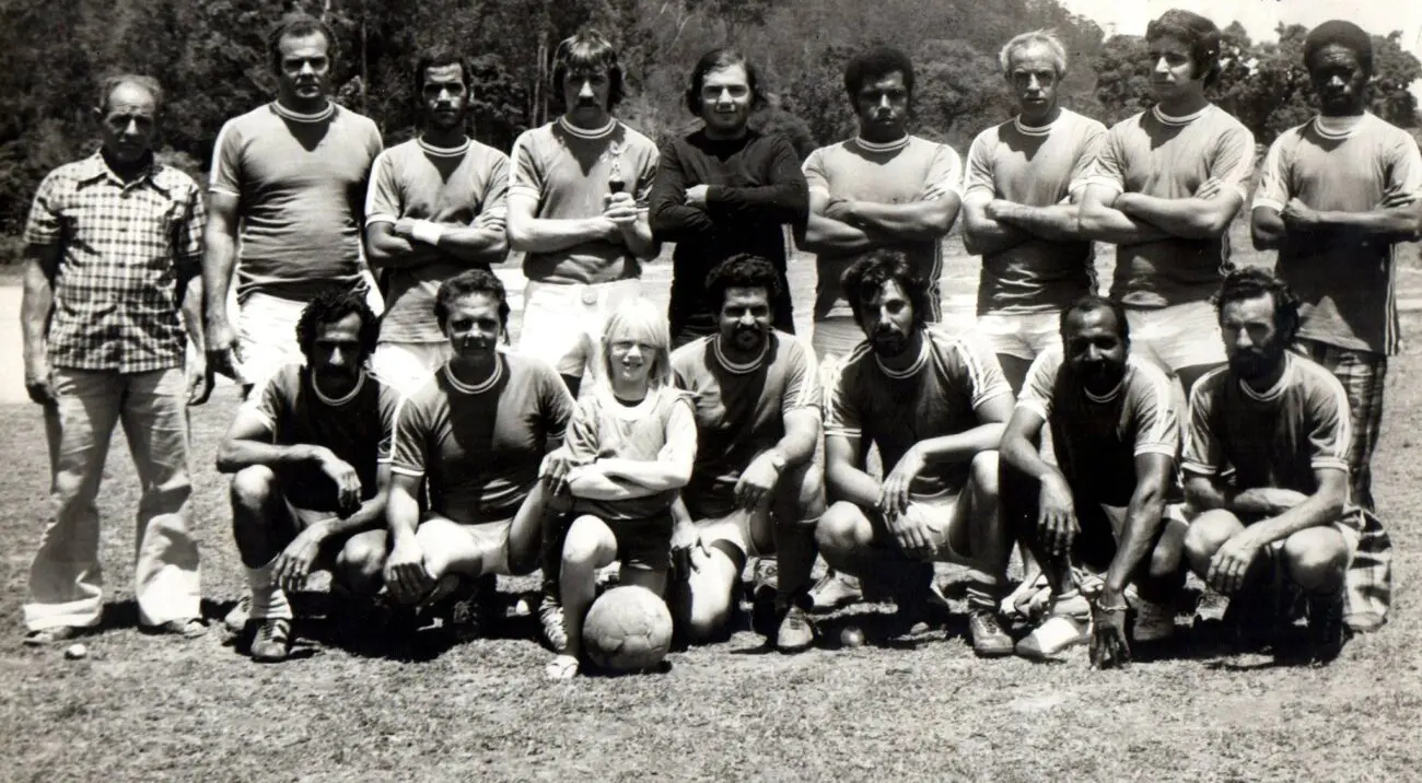 Ascensão e decadência: a história do futebol em Nova Friburgo 7 Atletas dos Jogos dos Industriários. Acervo Gustavo Knust