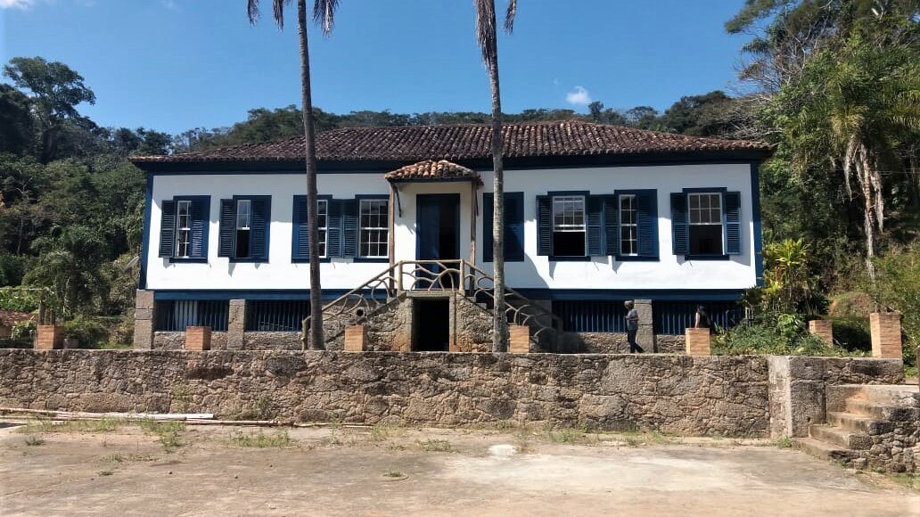 Casa-sede da Fazenda do Canteiro. Acervo pessoal.