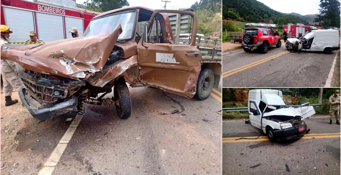 Colisão entre veículos deixa três feridos na RJ-130, em Teresópolis