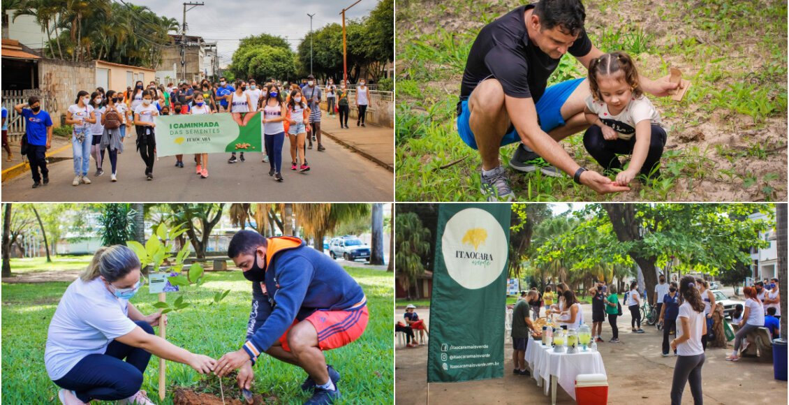Caminhada das Sementes em Itaocara promove a conscientização ambiental