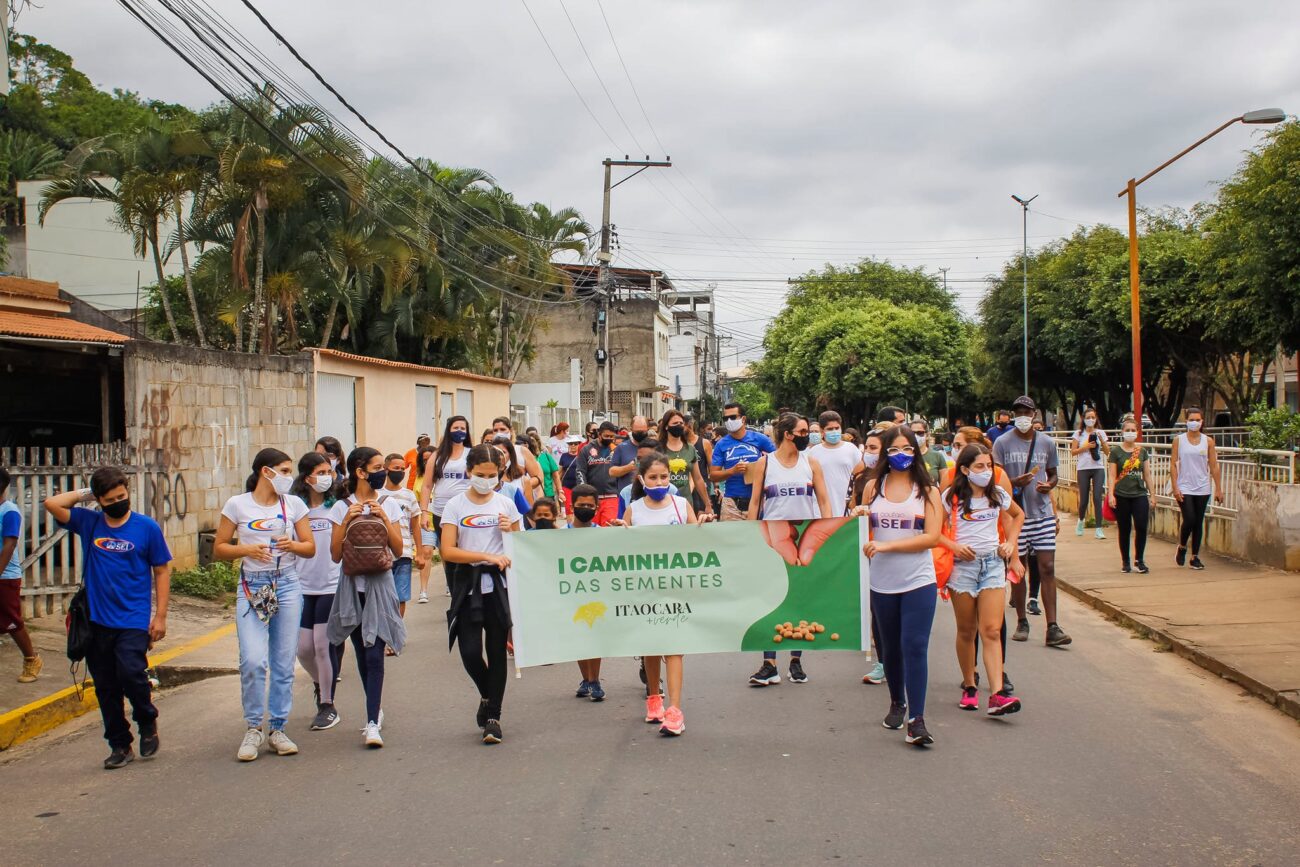 Caminhada das Sementes em Itaocara promove a conscientização ambiental 2 Caminhada das Sementes em Itaocara desperta importância da consciência ambiental