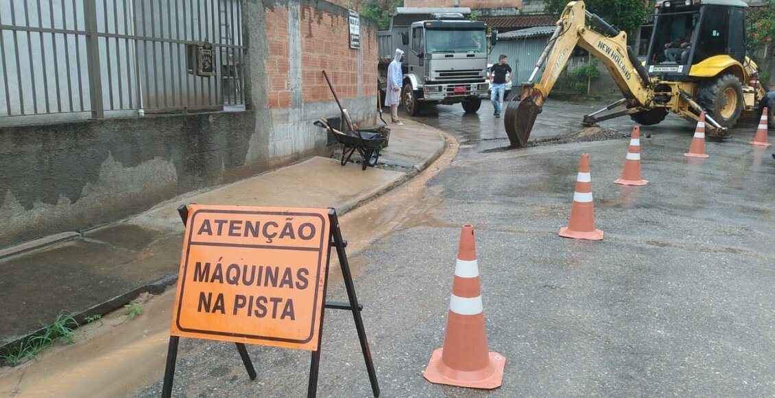 Distrito de Boa Sorte, em Cantagalo, recebe rede de distribuição de água