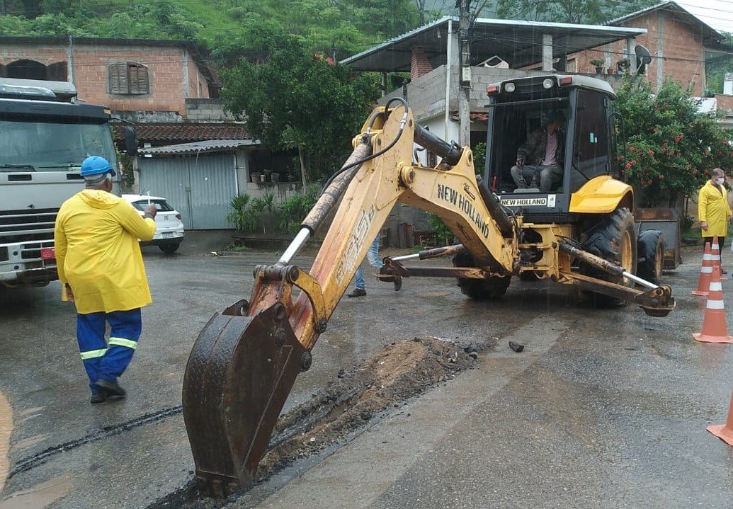 Distrito de Boa Sorte, em Cantagalo, recebe rede de distribuição de água 1 Distrito de Boa Sorte, em Cantagalo, recebe rede de distribuição de água