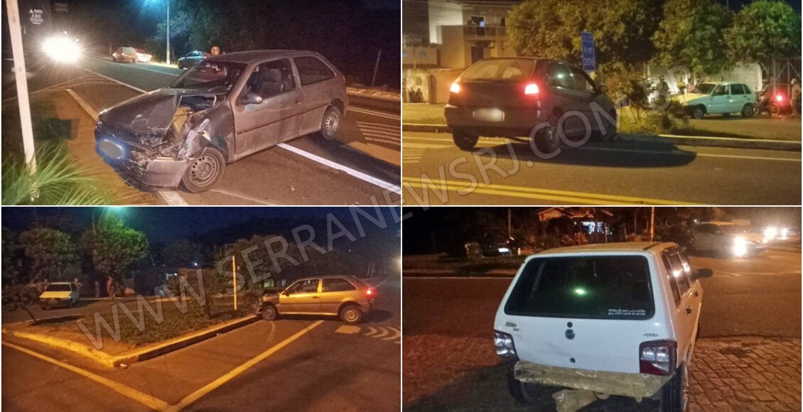 Motorista foge após colisão entre veículos na RJ-116, em Aperibé