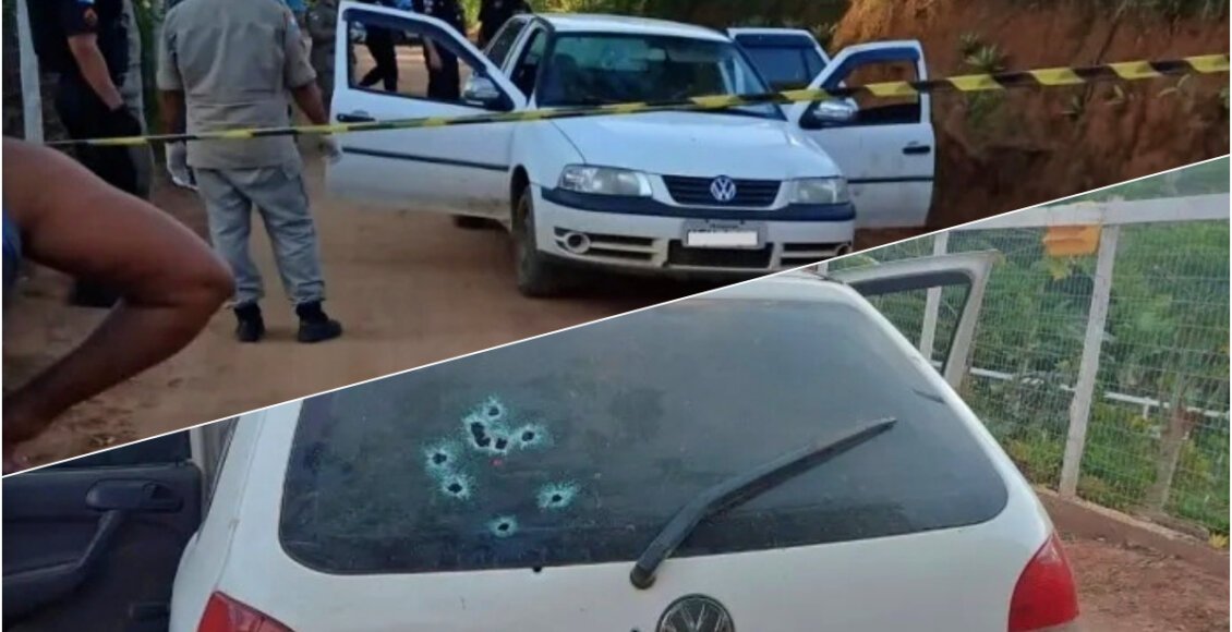 Homem morre baleado e bebê leva tiro na mão na zona rural de Itaperuna