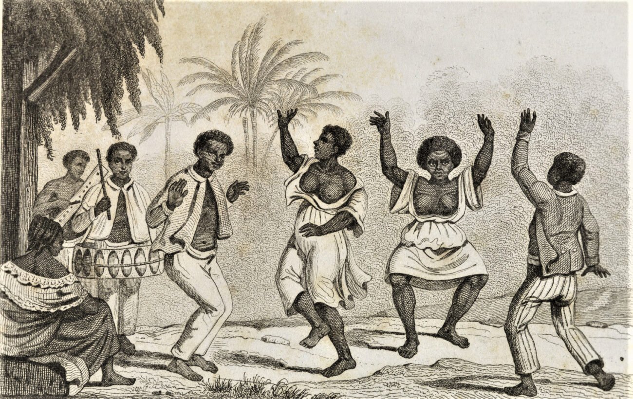 Dança da batuca, 1846. Acervo Biblioteca Nacional