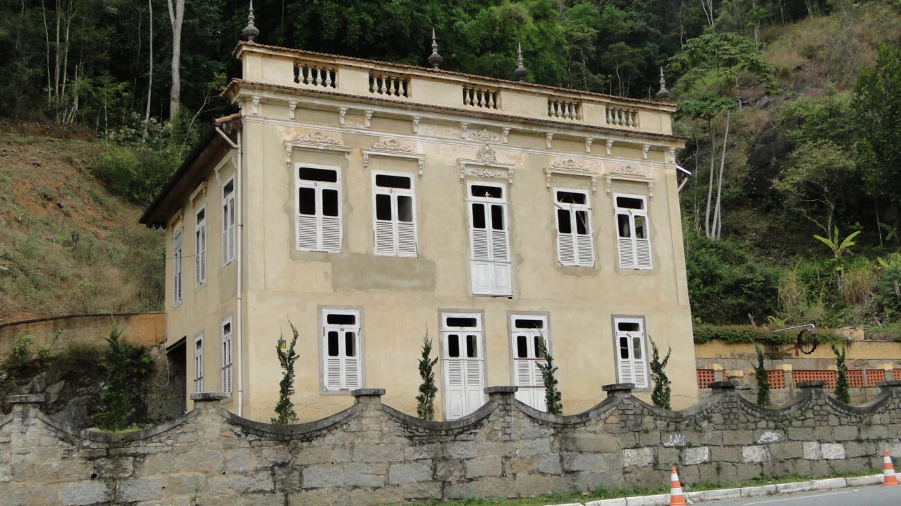 Um escândalo em Nova Friburgo: o caso Alberto Braune 9 Os Trannin, proprietários do palacete de 1890 na Ponte da Saudade. Acervo pessoal