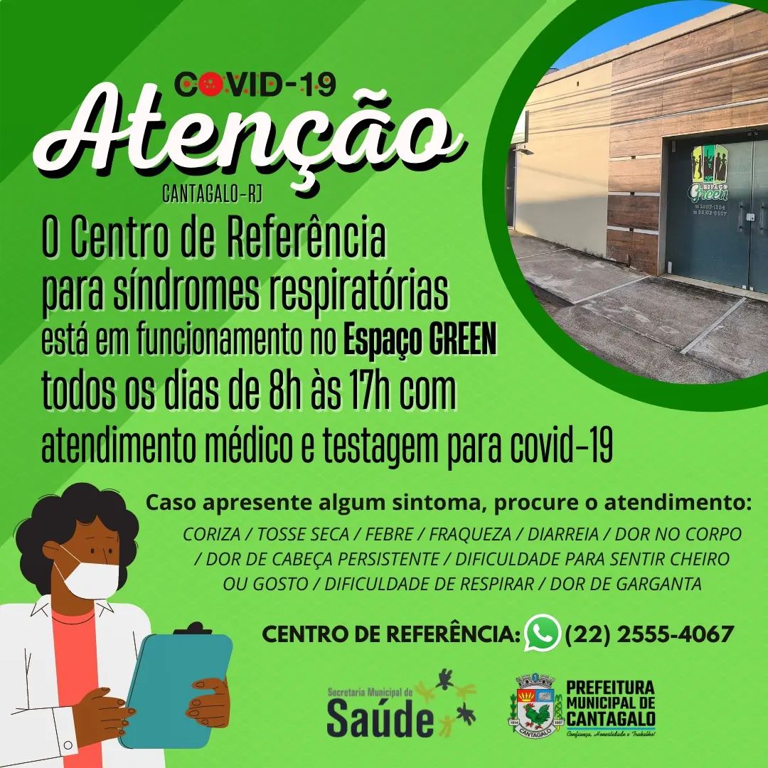 Centro de Triagem da Covid-19 funciona em novo local em Cantagalo 1 Centro de Triagem da Covid-19 funciona em novo local em Cantagalo