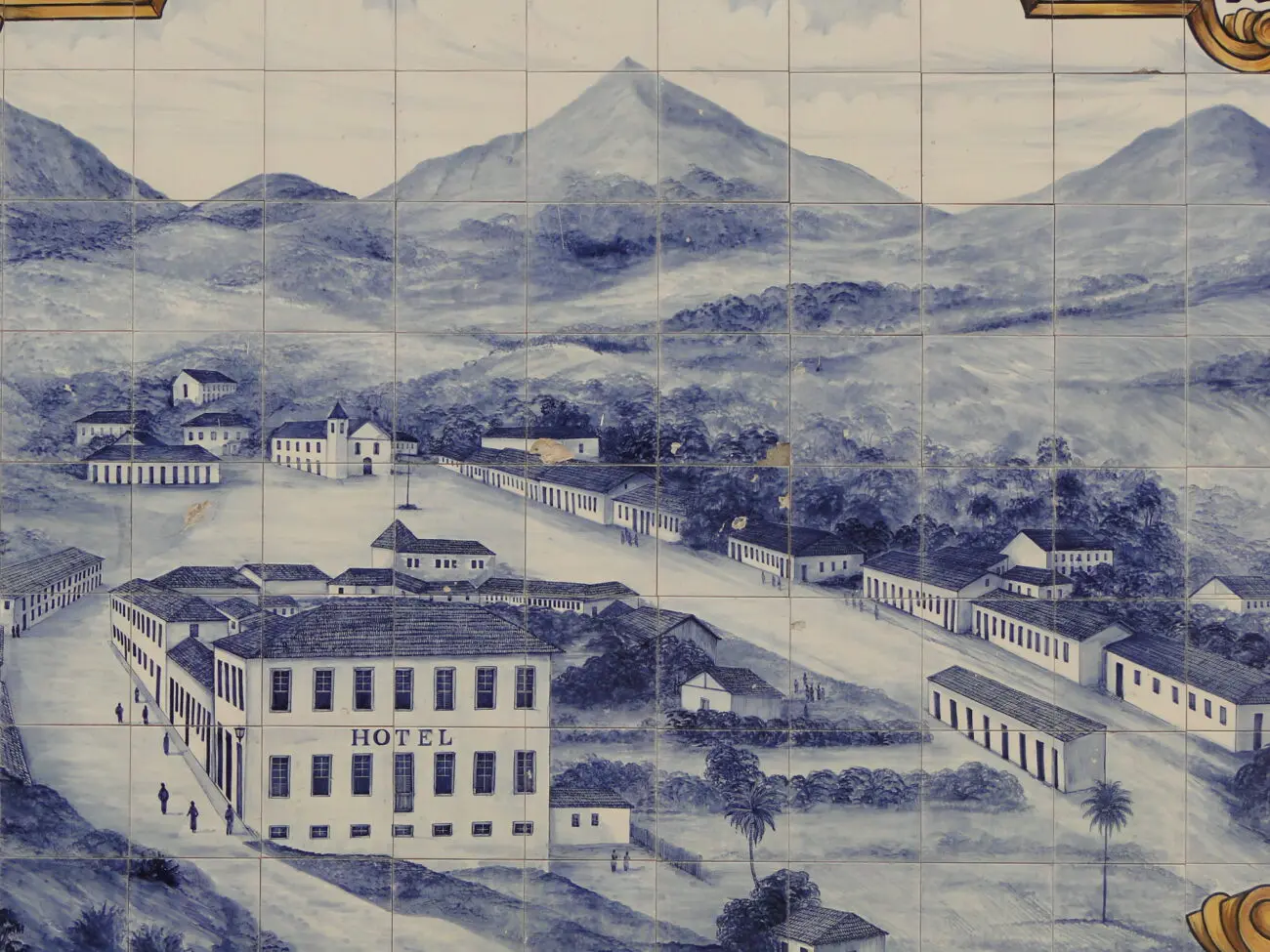 Memórias de um menino de fazenda de café do século 19 2 A vila de Cantagalo no século 19. Acervo pessoal