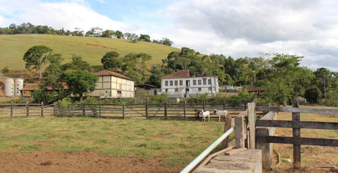 Fazenda Mont Vernont após a decadência do café, foto de arquivo. Acervo pessoal