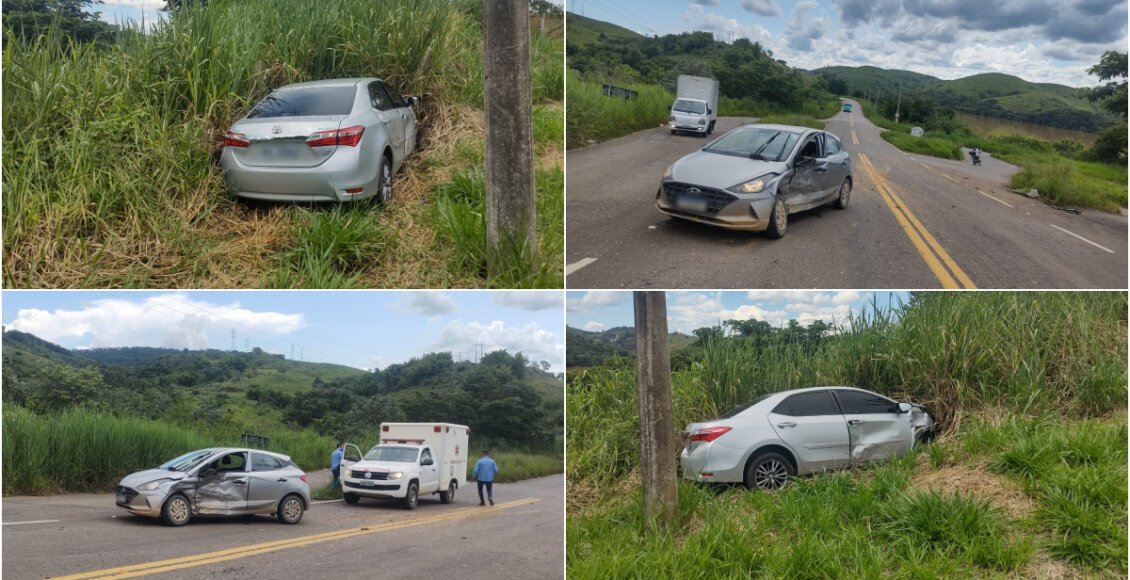 Padre da paróquia de Cordeiro se envolve em acidente na RJ-160
