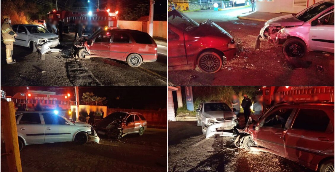 Colisão é registrada na RJ-130 em Friburgo; motoristas liberados no local