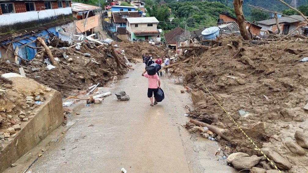 Vila Felipe na manhã desta segunda (21) — Foto: Reprodução/TV Globo
