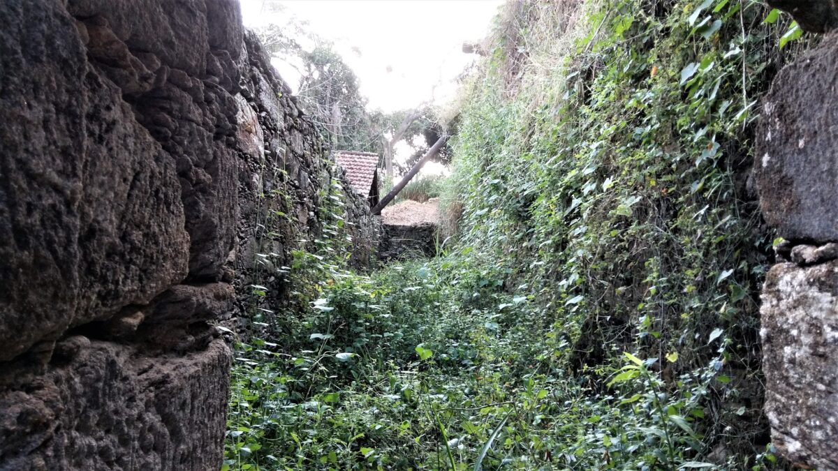 Documentar fazendas históricas: uma experiência no campo audiovisual 20 Prisão dentro da senzala na fazenda Bela Vista, em Sumidouro. Acervo pessoal