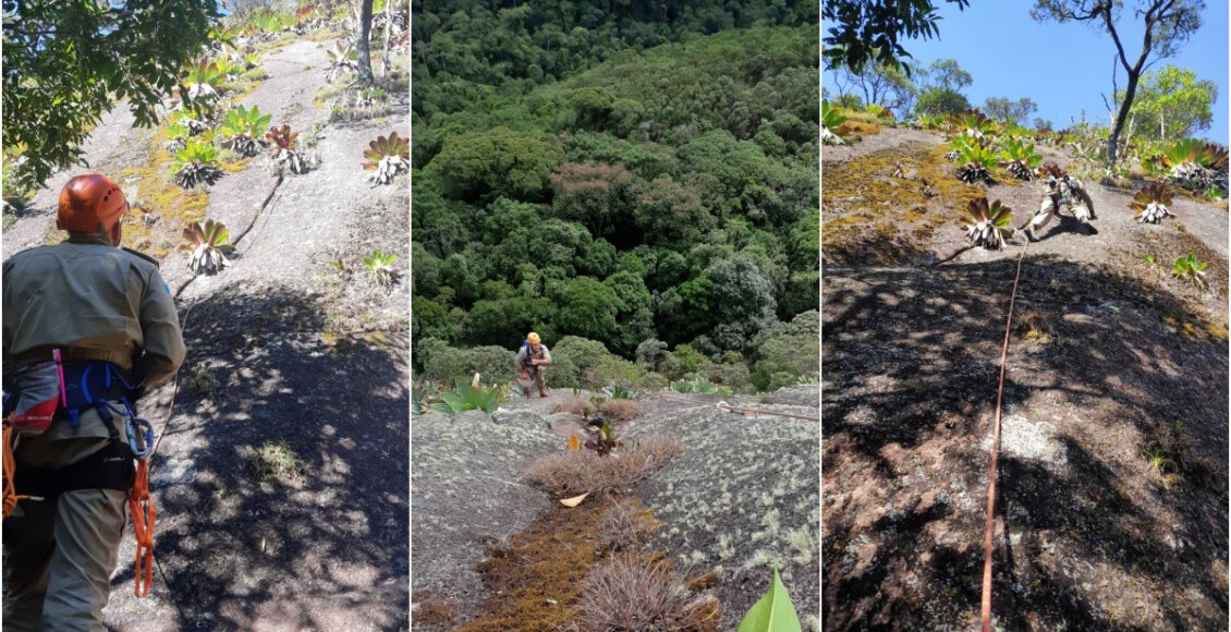 Friburgo: Bombeiros abrem nova via de escalada no Maciço do Caledônia