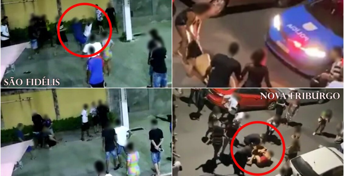 Brigas generalizadas em São Fidélis e Friburgo repercutem na internet