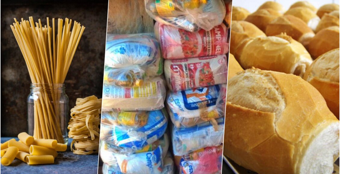 Massas, pão francês e cesta básica mais caros nas próximas semanas