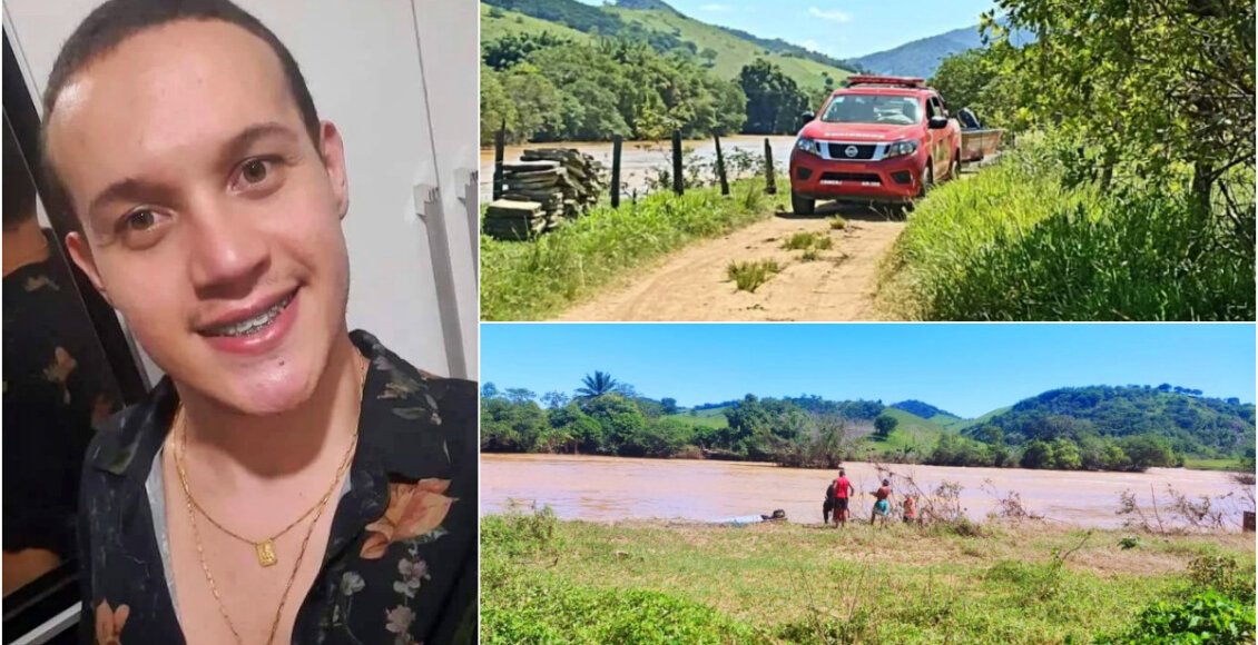 Pádua: Corpo de jovem desaparecido é encontrado no Rio Pomba