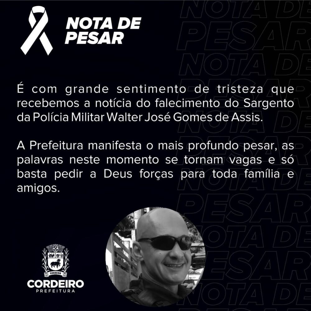 Policial militar morre em grave acidente de trânsito em Nova Friburgo 2 Policial militar morre em grave acidente de trânsito em Nova Friburgo