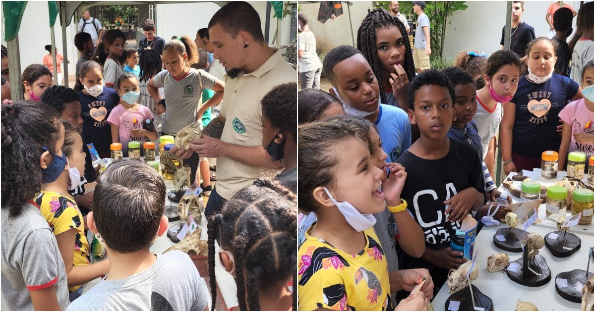'Pulmão verde' da região completa 52 anos de Desengano 5 Diversos alunos participaram das comemorações de aniversário do Parque Estadual do Desengano
