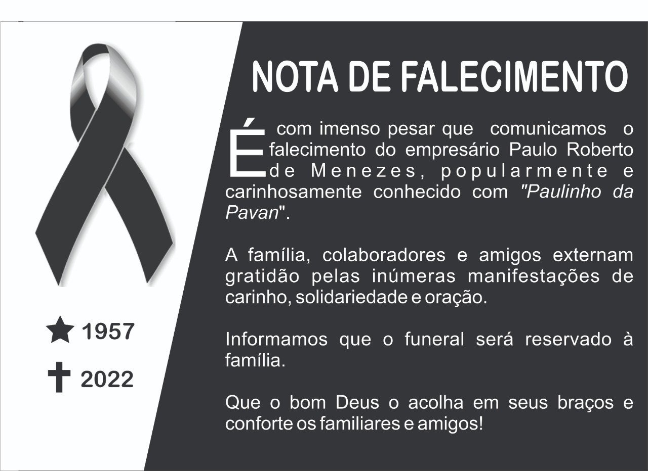 Encontrado o corpo do empresário 'Paulinho da Pavan', em Carmo 1 Encontrado o corpo do empresário 'Paulinho da Pavan', em Carmo