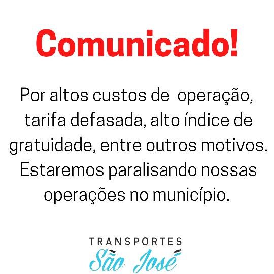 Empresa de ônibus anuncia paralisação do transporte público em Cantagalo 1 Empresa de ônibus anuncia paralisação do transporte público em Cantagalo