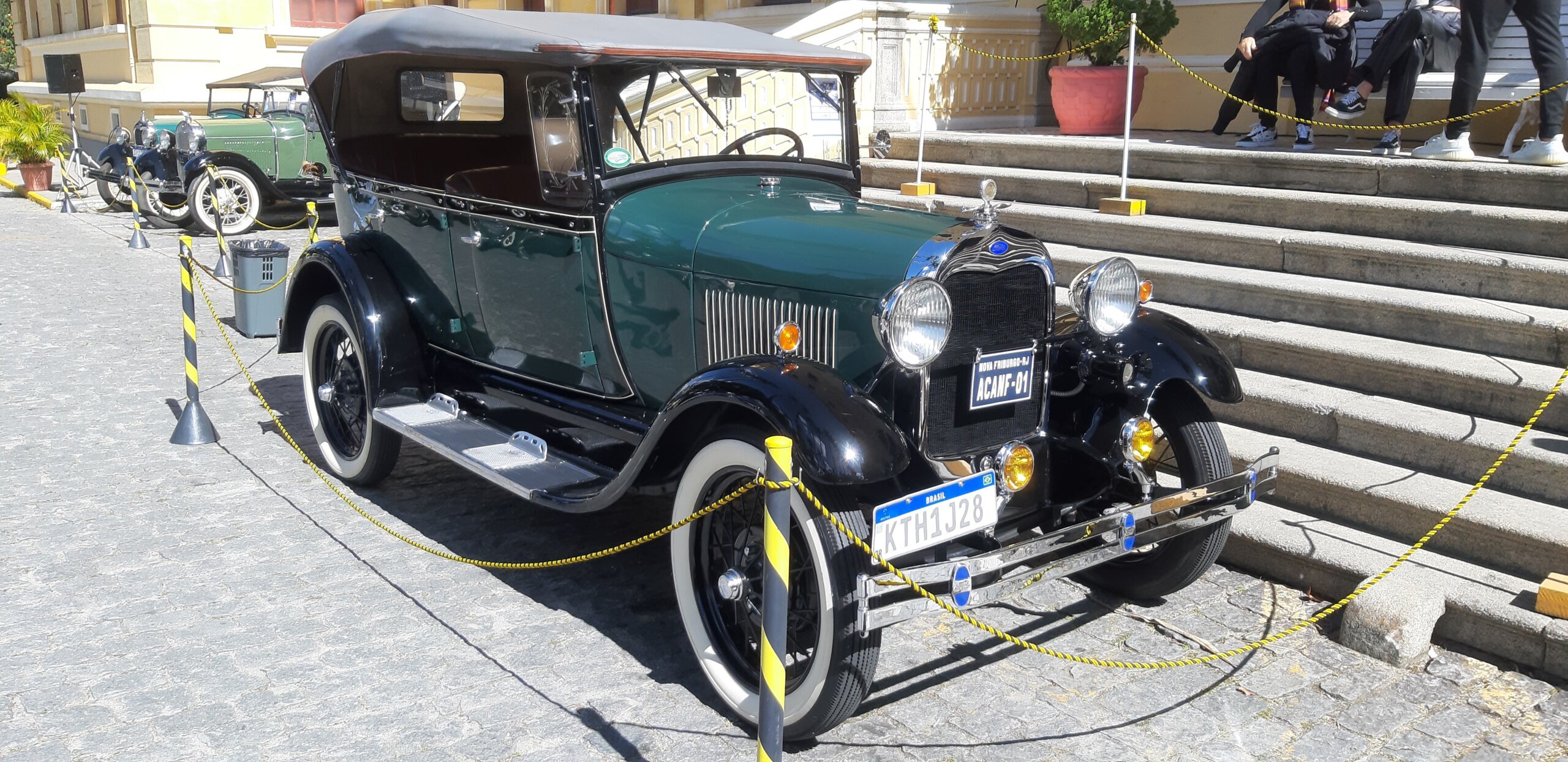 Carros antigos: paixão pela história do automobilismo 5 ACANF-01, primeiro veículo inscrito na associação, motor 4 cilindros. Acervo pessoal.