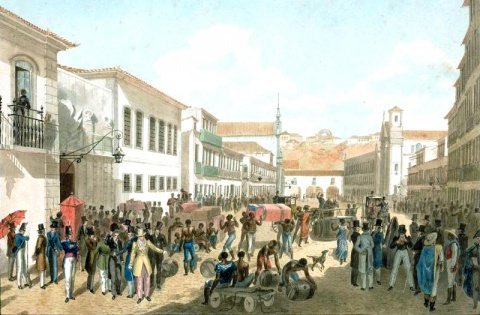 Barão de Tautphoeus em Friburgo: o mestre de Joaquim Nabuco 3 No século 19, epidemias de febre amarela grassavam no Rio de Janeiro. Acervo BN