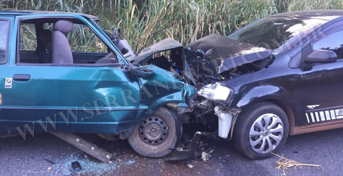Colisão frontal deixa um morto e dois feridos na RJ-160, em Cantagalo