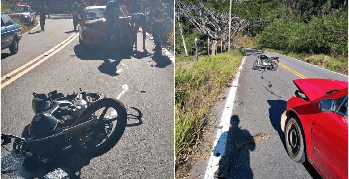 Homem morre após acidente na RJ-182, em Santa Maria Madalena