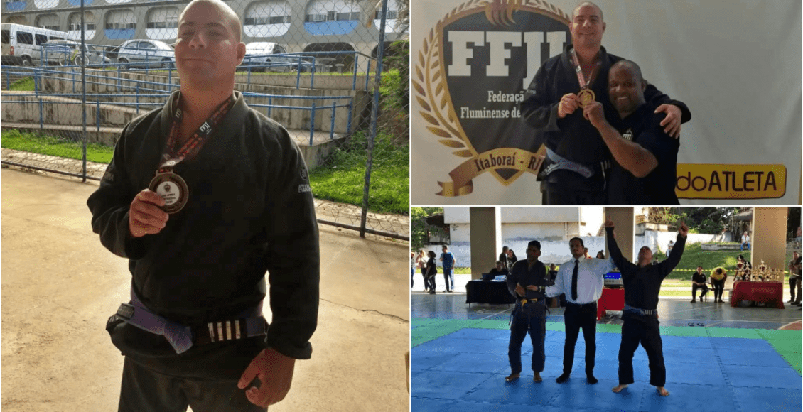 Professor de Cantagalo é campeão da quarta etapa do Estadual de Jiu-Jitsu